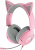 Razer Kraken Kitty V3 X Quartz (rosa/grau, 3,5-mm-Klinkenstecker)