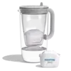 Stakleni vrč za filtriranje vode BRITA Glass Jug Model One, 2.5 l, White, + 1 filter MAXTRA PRO