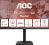 AOC U27E4CV - 27 Zoll Ultra HD, Lautsprecher, (3840x2160, 60 Hz, 2x HDMI 2.0, DisplayPort 1.4, USB-C (90W PD), RJ45, USB Hub) schwarz