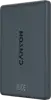 CANYON magnetic power bank OnPower 500 PD20W 5000mAh Aluminium Interstellar Black