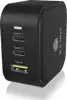 IcyBox IB-PS1030-PD 3-port USB-C/A 65W GaN charger
