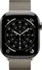 Apple Watch S11 Titan Natur Cellular 42mm (Milanaise Armband natur)
