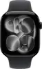 Apple Watch S11 Aluminium Cellular 46mm Diamantschwarz (Sportarmband schwarz) S/M