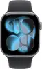 Apple Watch S11 Aluminium Cellular 42mm Space Grau (Sportarmband schwarz) M/L