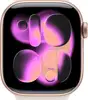 Apple Watch S11 Aluminium Cellular 42mm Rosegold (Sportarmband blassrosa) S/M