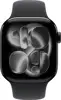 Apple Watch S11 Aluminium Cellular 42mm Diamantschwarz (Sportarmband schwarz) S/M