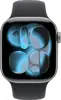 Apple Watch S11 Aluminium 42mm Space Grau (Sportarmband schwarz) M/L