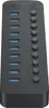 USB hub 10-port USB 3.0, Switch, Power supply, black, ORICO CT2U3-10AB