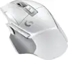 Logitech G G502 X LIGHTSPEED Mouse optical 8 buttons wireless 2.4 GHz USB MAU Logitech LIGHTSPEED receiver white