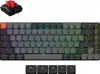Tipkovnica Keychron K3X-H1-UK Carbon Black RGB75% Layout/BT/Wired/Red Switch/Low profile