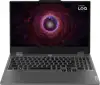 Lenovo LOQ 15ARP9 AMD Ryzen™ 5 7235HS Laptop 39.6 cm (15.6") Full HD 16 GB DDR5-SDRAM 512 GB SSD NVIDIA GeForce RTX 4050 Wi-Fi 6 (802.11ax) NoOS Grey
