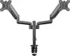 BIT FORCE stolna ručka za 2 monitora s plinskom oprugom BRACKET DMG-32-2M