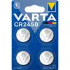 Varta gumbaste baterije CR2450 3V 570mAh litijeve, 4 kom.