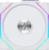 Fan Lian Li UNI FAN TL Wireless 120 Reverse ARGB PWM 120mm, 3 Pack + Controler, White