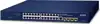 Planet 24-Port 10 100 1000T 4-Port 100 1000X SFP Managed Gigabit Switch with 36-72V DC Redundant Power