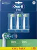 Zamjenske glave za električnu četkicu Braun Oral-B CrossAction Pro, 10 komada, bijele