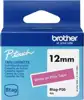 Brother Label Tape BTAG-P35 - 12mm x 4 m - White on Pink