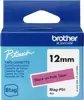 Brother Label Tape BTAG-P31 - 12 mm x 4 m - Black on Pink