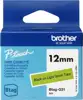 Brother Label Tape BTAG-G31 - 12 mm x 4 m - Black on Green