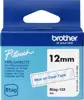 Brother Label Tape BTAG-133 - 12 mm x 4 m - Blue on Transparent