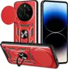 MM TPU HONOR MAGIC 8 PRO ANTI-SHOCK WITH RING crvena