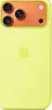 Apple iPhone 17 Pro Max Silicone Case with MagSafe neon yellow
