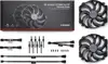 NF-A14x25r G2 PWM Sx2-PP chromax.black - dual fan set, black