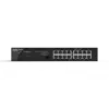 Ruijie switch 16-port unmanaged RG-ES116G16 10/100/1000 Mbps RJ45 Ports, Steel Case