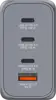 Verbatim GNC-200 GaN zidni punjač 200W, 4 priključka, 2 x USB-C PD 100 W / 1 x USB-C PD 65 W / 1 x USB QC 3.0