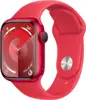 Apple Watch Series 9 LTE 41mm Aluminium Product(RED) Sportarmband ProductRED M/L