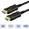 Roline HDMI 8K Ultra HD aktivni, optički kabel (AOC), M/M, 30 m