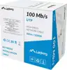 LANBERG LAN UTP CABLE 100MB/S 305M WIRE CCA YELLOW