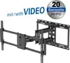 Transmedia Swivel TV wall mount, 43" - 100", up to 80kg
