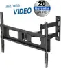 Transmedia Swivel TV wall mount, 37"-86" up to 50kg