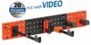 Transmedia Bike wall mount vertical horizontal, Tire width up to 45 mm, load up to 30 kg