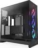 NZXT H9 Flow RGB 2025, crno bez napajanja, ATX
