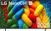 TV LG 55NANO80A3B 139.7cm (55"), NanoCell, 4K UHD Smart TV, webOS