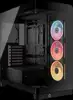 Corsair 4500X LX-R RGB Tempered Glass Mid-Tower, Black Midi Tower