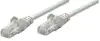 Intellinet Cat6, CCA, U/UTP, PVC, RJ45,0.25m, sivi
