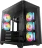 Case DeepCool CG590U 5F, ATX, Midi-Tower, ARGB, curved tempered glass, black