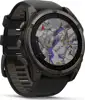 Garmin fenix 8 51mm Solar Graphit/Titan Carbongrau Silikon-Armband