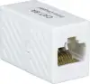 Spojnica RJ45 Ž -> RJ45 Ž 1:1, Cat.6a UTP, slim, bijela