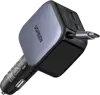 Ugreen 90W car charger with built-in USB-C cable
