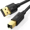 Ugreen USB-B to USB 2.0 printer cable, 2 m, black