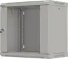 Ormar zidni 19" 1-djelni 9U - 540(š)x500(v)x350(d) mm, svjetlo sivi (RAL 7035), rastavljen