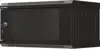 Ormar zidni 19" 1-djelni 4U - 540(š)x281(v)x350(d) mm, crni (RAL 9004), rastavljen