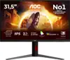 Monitor AOC U32G4U, 32", 4K UHD, HDMI, DisplayPort, USB, crno-crveni