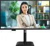 Monitor AOC Q27P4CV, 27", QHD, HDMI, DisplayPort, USB-C, pivot, podesiv po visini, crni
