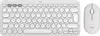Logitech Wireless KeyboardMouse Pebble 2 Combo white