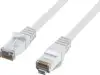 U/UTP prespojni kabel Cat.6 LSZH CCA AWG24, bijeli, 0,25 m